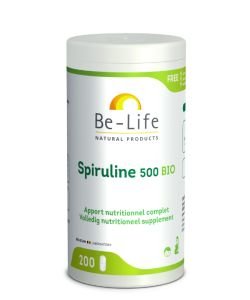 Spiruline 500 BIO, 200 tablettes